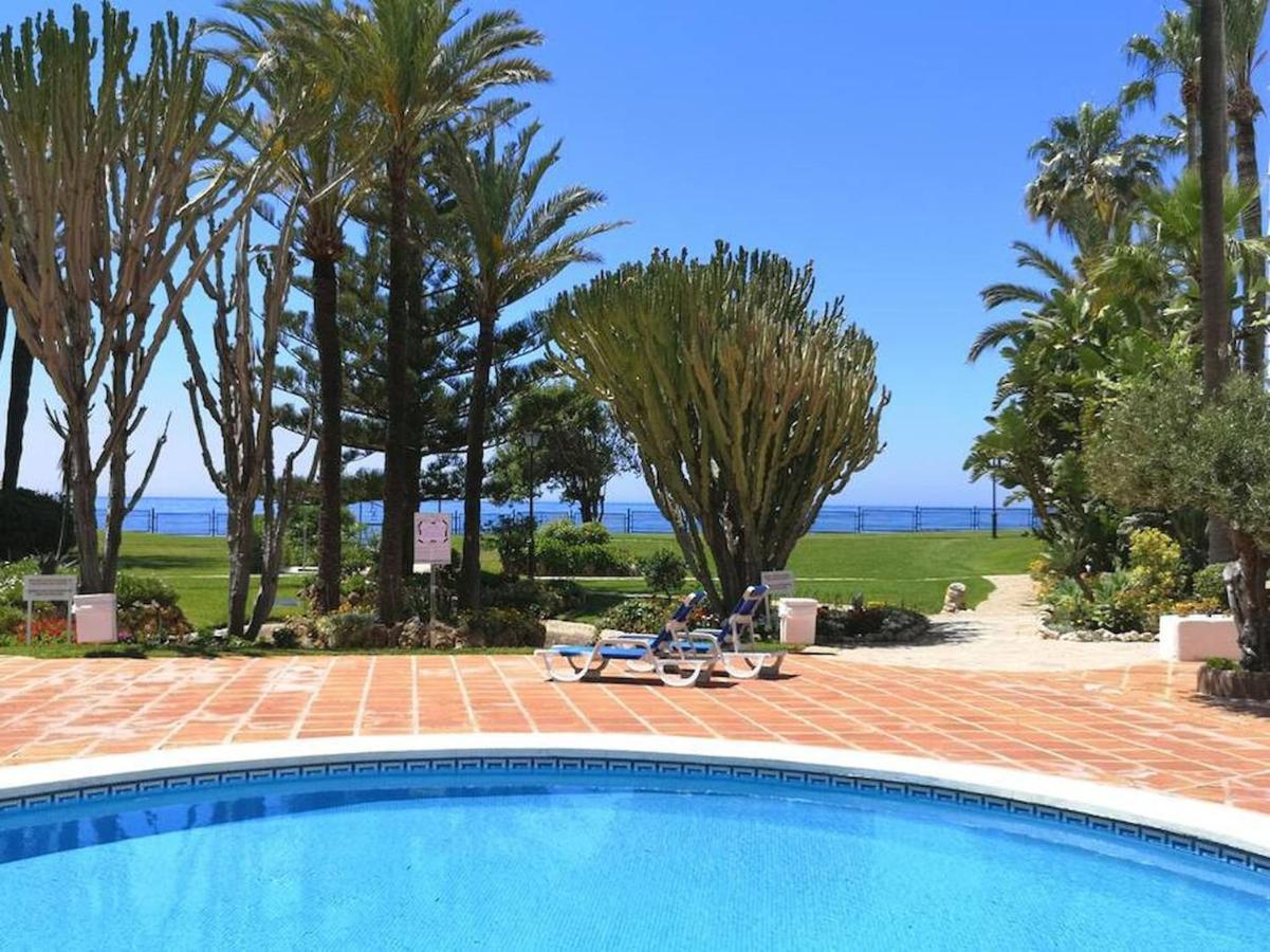 Amazing 3Bedroom Flat With Seafront Views & Pool By Sharingco Marbella Luaran gambar