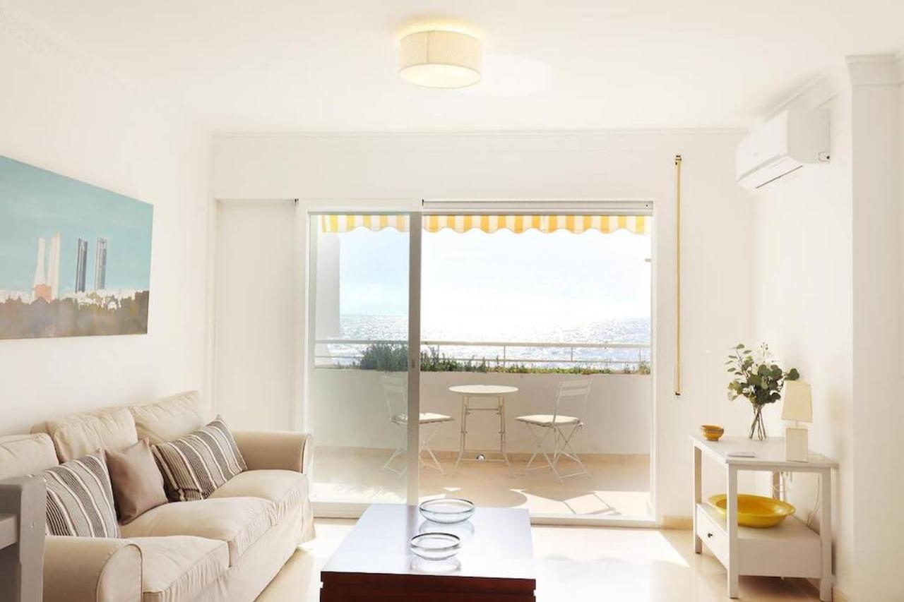 Amazing 3Bedroom Flat With Seafront Views & Pool By Sharingco Marbella Luaran gambar